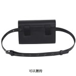珠宝黄金店女士导购员时尚腰包加LOGO商场柜台柜姐工作腰包斜挎包