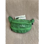 日系mont-bell轻便尼龙防水腰包户外运动骑行斜挎包个性撞色胸包