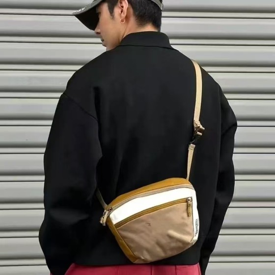 鸡骨架maint 2L男女情侣休闲户外运动鸟单肩斜挎包腰包小包胸包女