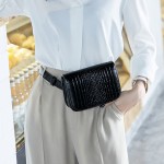 淘印皮具女式胸包迷你小腰包女2024新款简约手机包小挎包女导购包