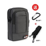简约手机包男士干活工地小包包穿腰带腰包多功能斜跨小背包批发