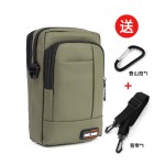 简约手机包男士干活工地小包包穿腰带腰包多功能斜跨小背包批发