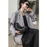 小众设计饺子包女斜挎包2026新款韩版包包高级感马鞍