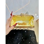 新款珍珠晚宴包跨境欧美复古女士手工包婚礼旗袍女包手拿包手抓包