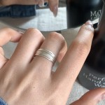 多层丝线缠绕戒指女小众设计轻奢高级感2026新款爆款高颜值食指环