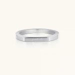 跨境新款 Fuckit Strip Ring  Fuckit素圈戒指情侣指环简约设计款