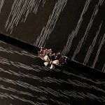 「沉银复古录」暗调鸢尾花羽翼蝴蝶结做旧戒指女小众独特个性指环