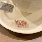 「玫契仙境」温柔暖调玫瑰金重工镶钻戒指女轻奢显贵设计感指环