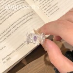 「琉音琴谱」古早亚文化喷砂音符开口戒精致独特设计嘻哈风指环女