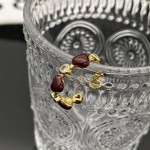 质感珐琅甜酷红色滴釉显白开口戒指女轻奢精致百搭小众高级感指环