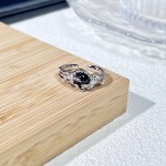 朋克暗黑风滴釉蜘蛛蝴蝶个性时尚戒指无性别风简约小众独特指环潮