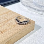 朋克暗黑风滴釉蜘蛛蝴蝶个性时尚戒指无性别风简约小众独特指环潮