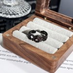 剧本杀酷飒暗黑荆棘花朵冷淡风戒指无性别风小众几何时尚简约指环