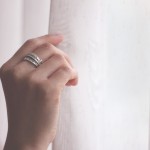 艺尚泰银瓦霍图腾手工戒指男女个性民族风原创设计泰银开口指环