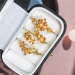 质感精致复古月桂女神轻奢指环女小众冷淡风桂花高级感百搭戒指潮
