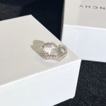 个性复古拉丝细圈叠戴开口戒指女中性风极简酷飒金属感百搭指环潮