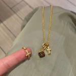小红书爆款个性简约十字架时尚开口戒指女冷淡风轻奢高级感一件代