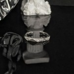 简约新款时尚小巧开口戒指女个性冷淡风百搭高级感轻奢食指戒小众