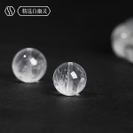 天然巴西白幽灵单圈手链男女聚宝盆千层金字塔白水晶手串礼物饰品