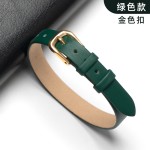 八宝罗盘饰品表带真皮绢丝手链手环皮带一条过黄金手带雨丝纹女款