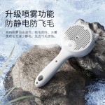 宠物喷雾一键除毛梳子狗狗除毛宠物梳猫咪造型美容除异味梳子顺毛