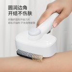 宠物梳子不锈钢针梳猫狗通用去浮毛开结梳长短毛自洁梳毛神器