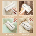 家用粘毛器拼豆粘浮毛猫毛清理器沙发床上除尘衣服粘毛滚替换纸