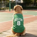狗狗衣服大型犬薄款杜宾透气篮球服大狗衣服夏季金毛德牧狗狗衣服