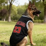 狗狗衣服大型犬薄款杜宾透气篮球服大狗衣服夏季金毛德牧狗狗衣服