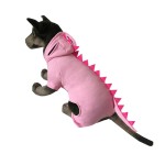 柯基金毛配饰大型犬宠物服饰 可爱狗狗服装恐龙变身装大狗衣服