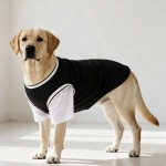 新款大狗衣服春夏假两件中大型犬金毛拉布拉多透气网眼防掉毛衣服