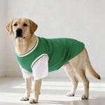 新款大狗衣服春夏假两件中大型犬金毛拉布拉多透气网眼防掉毛衣服