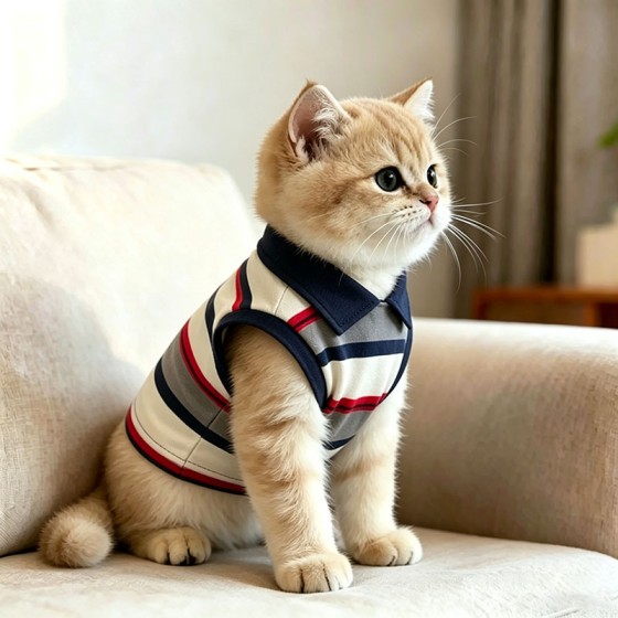 宠物猫咪衣服POLO衫雪瑞纳马尔济斯泰迪约克夏比熊博美贵宾小型犬