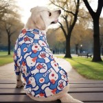 大狗衣服潮流金毛犬衣服春夏薄款透气宠物大型狗拉布拉多边萨摩耶