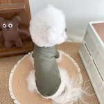 宠物衣服秋冬厚款加绒狗衣服猫咪小型犬泰迪比熊雪纳瑞保暖狗狗衣
