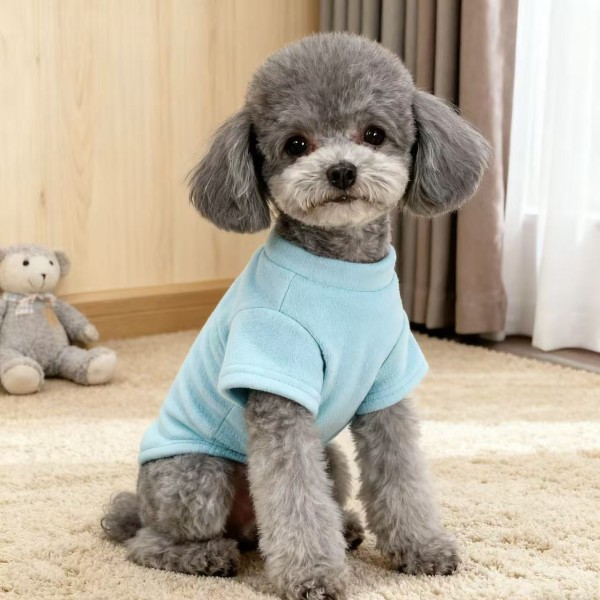 宠物衣服秋冬厚款加绒狗衣服猫咪小型犬泰迪比熊雪纳瑞保暖狗狗衣