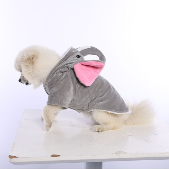 跨境新款狗狗衣服大象派对变身装宠物衣服棉服四脚秋冬装宠物用品