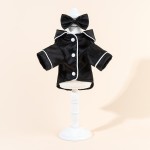 仿真丝睡衣宠物小狗狗衣服泰迪贵宾比熊博美猫咪服饰两脚衣春夏装