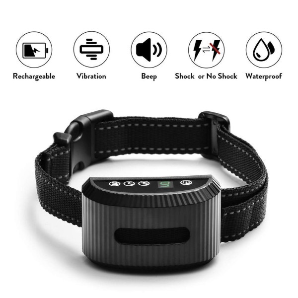 止吠器宠物狗声控止吠训练项圈用品小型犬智能项链防走丢可调节