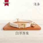 MUTTCO 白厚西装新款宠物猫项圈 双层柔软舒适 外贸批发 UCC-141J