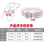 工厂批发户外耐磨五档可调节 插扣狗脖圈中大型犬训练 战术狗项圈