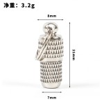 严选宠物狗用品吊坠防走失铝合金狗牌宠物身份地址牌项圈挂饰防丢
