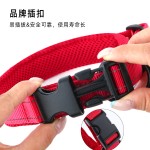 三明治面料狗狗项圈可调节大中小型金毛尼龙宠物颈圈大型犬防走丢