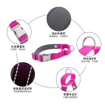 尼龙宠物项圈大中小型犬狗狗刻字定制放走丢反光金毛脖圈防走丢