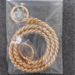 现货10mm金色不锈钢狗项链P链脖圈钛钢项圈亚马逊速卖通爆款批发