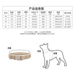 项圈大中小型泰迪柴犬劲圈布达拉多棉麻脖圈纯麻纯麻透气不勒脖子