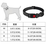 跨境现货宠物项圈  尼龙反光纯色涤纶防勒脖可调节狗项圈高颜值