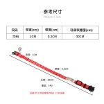 宠物猫牌项圈刻字猫咪尼龙铃铛身份牌狗狗项链泰迪防走丢激光狗牌