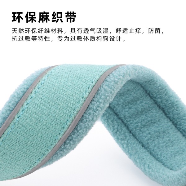 亚马逊新品保暖皮带扣宠物项圈大中小型犬遛狗劲圈金毛泰迪狗项圈