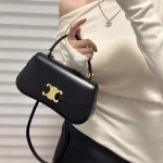 跨境bag女包凯旋门包包女式2025新款c家女包真皮马鞍包手提斜挎包